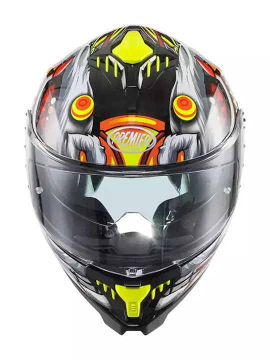 Premier Typhoon LY 12 Κράνος Μηχανής Full Face ECE 22.06 1580gr με Pinlock και Sunvisor