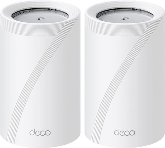 TP-LINK Deco BE65 Pro Rețea WiFi Mesh Punct de acces Wi-Fi 7 Tri Band (2.4 & 5 & 6GHz) - Tri Band (2.4 & 5 & 6GHz) în Kit dublu