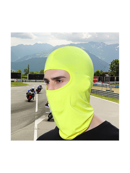 FIXATO Balaclava integrala pentru motociclist din poliester Verde Culoare