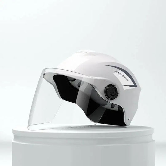 FIXATO Helmet for Electric Scooter Universal in White Colour