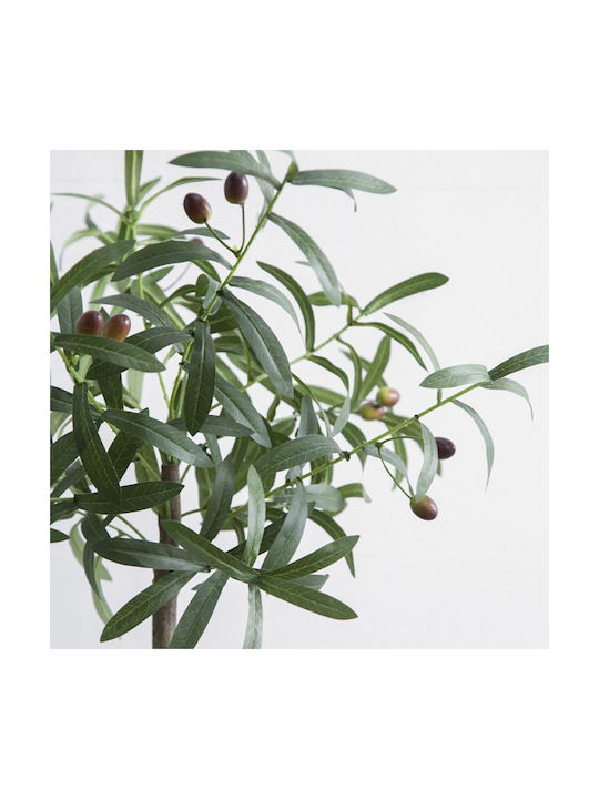 Artekko Olive Artificial Olive Plant Pot 40x30x66 Cm