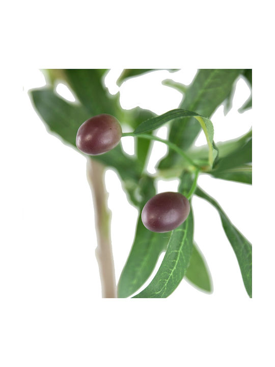 Artekko Olive Artificial Olive Plant Pot 40x30x66 Cm
