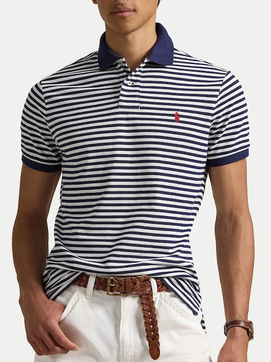 Polo Short Sleeve Blue Blouse