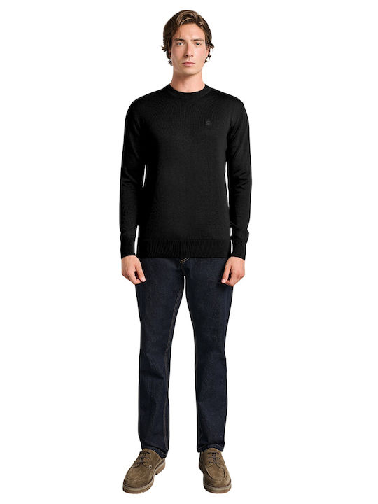 Fox Long Sleeve Sweater Blue