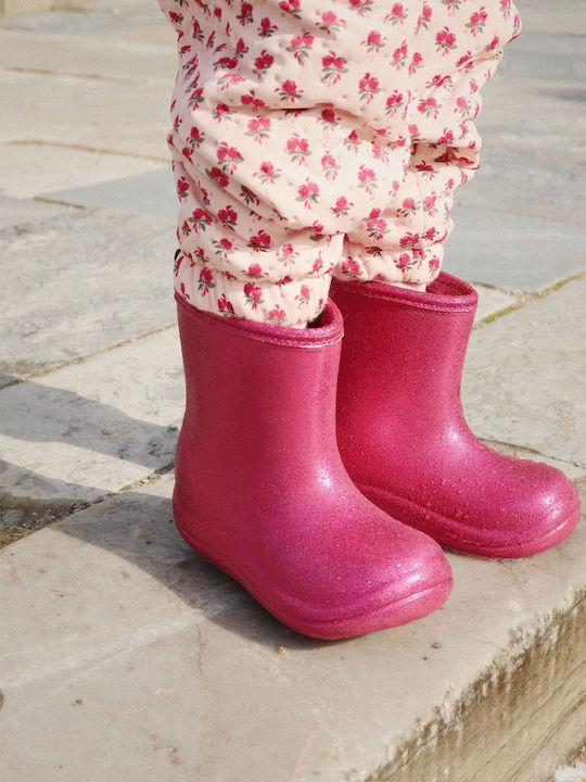 Kids Wellies Fuchsia