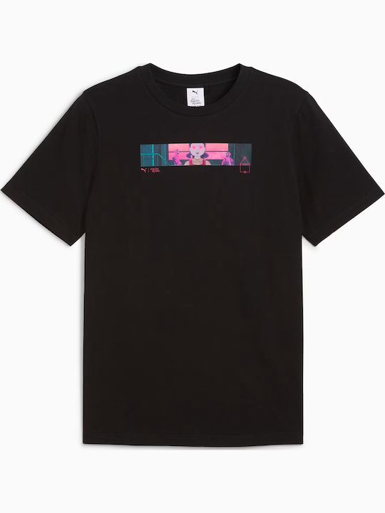 T-shirt Μαύρη