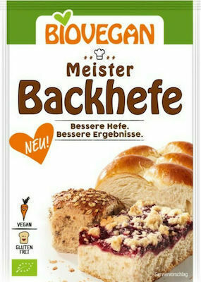 Biovegan Βιολογικό Μαγιά Ξερή Χωρίς Γλουτένη 7gr