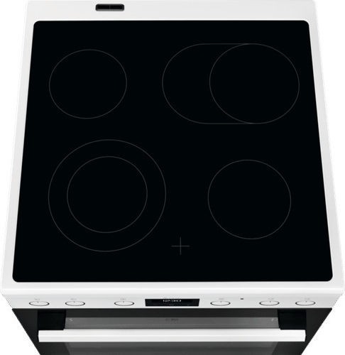 Electrolux Κουζίνα 73lt με Κεραμικές Εστίες Π59.6εκ. Λευκή