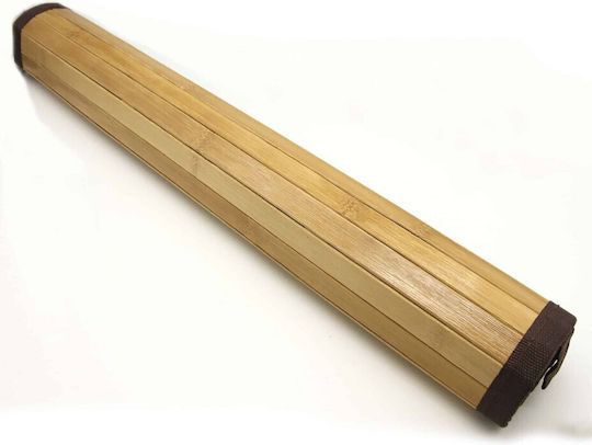 Atmosphera Bath Mat Wooden Bamboo 7401162 Brown 50x80cm