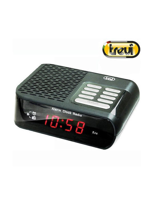 Trevi RC 827 D Tabletop Digital Clock with Alarm & Radio 0082700