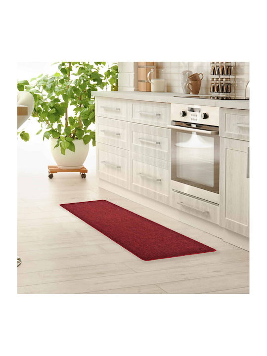 Atmosphera Плетен Кухненски Килим Коридор 45x120см 4701933 Червен 45x120