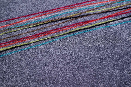Sdim Küchenmatte für den Flur mit rutschfestem Unterlage Grey 67x120εκ.