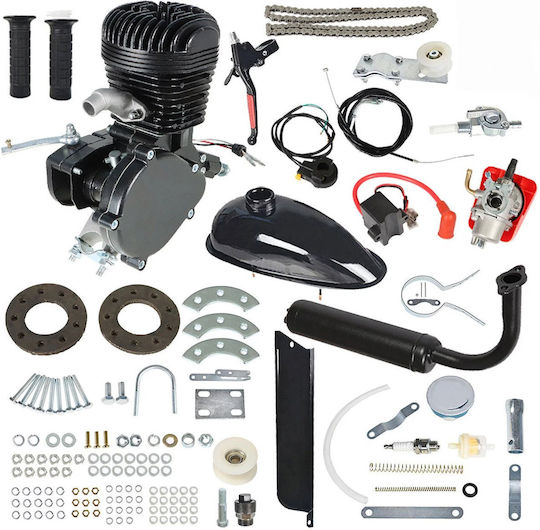 Kit Motor Bicicletă 100cc 2-Tacturi Unelte și lubrifianți pentru biciclete