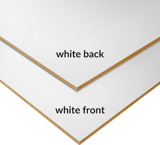 Creative Deco 10 X Placă MDF A3 Albă 420 X 300 X 3 Mm Plăci MDF Lucru Manual Ideal pentru Pirografie Tăiere cu Laser Modelare Frezare CNC Plotter Fierăstrău Puzzel