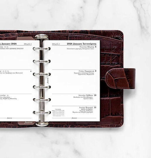 Filofax Εβδομαδιαίο Ανταλλακτικό Ημερολογίου Pocket 2026