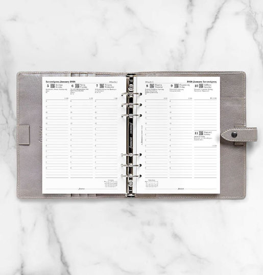 Filofax Weekly Diary Refill 2026