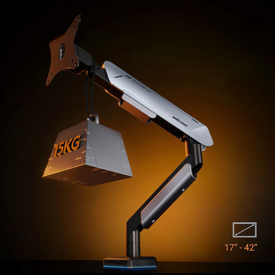 Anda Seat AD-W-A9X-1S-BW Monitor Mount