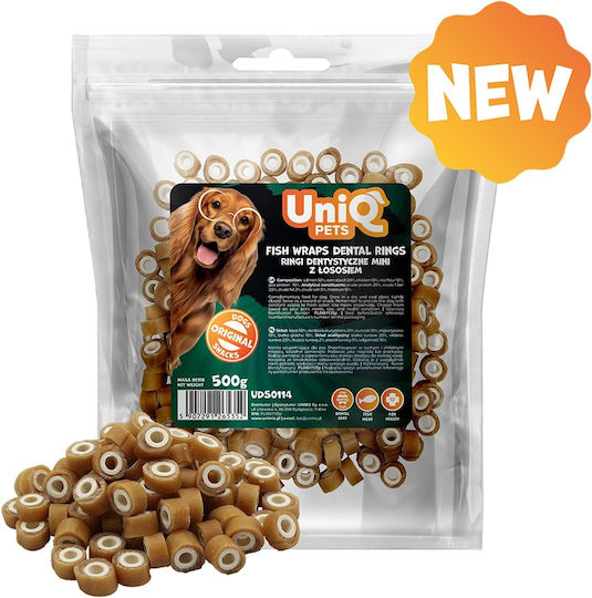 Uniq Leckerli Leckerli für Hunde mit Lachs 500gr