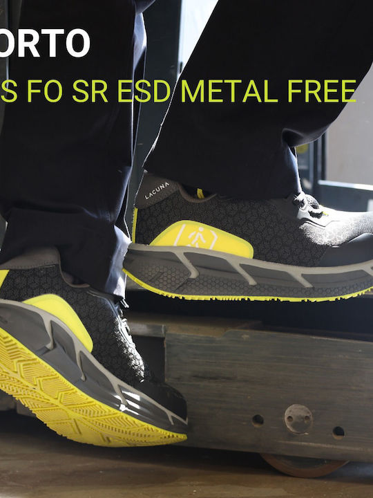 Lacuna Предпазна Обувка S3S със Сертификация ESD, FO, SR