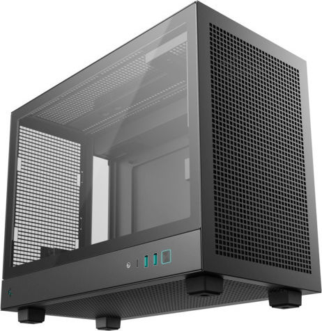 Deepcool CH160 Plus Gaming Mini Tower Κουτί Υπολογιστή με Πλαϊνό Παράθυρο Μαύρο