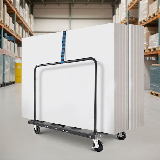 Vevor Transport Trolley for Weight Load up to 816kg Black