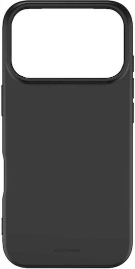 Spacecase Силиконова Задна Корица Черен (iPhone 18 Pro Max / 17 Pro Max)