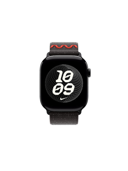 Apple Nike Sport Loop 46mm Λουράκι Υφασμάτινο Midnight Black (Apple Watch 44/45/46mm/Ultra 49mm)