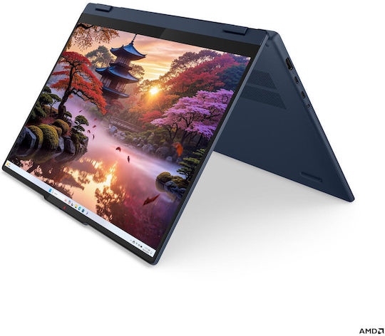 Lenovo IdeaPad 5 2-in-1 16AKP10 16" IPS FHD+ Touchscreen (Ryzen AI 300 Series-7 350/16GB/1TB SSD/W11 Home) Cosmic Blue (US Keyboard)