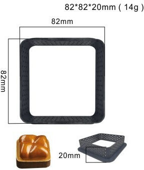 Backform Kunststoff 8.2cm 1cm