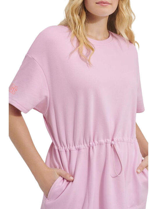 1136836 Summer Mini Dress Pink