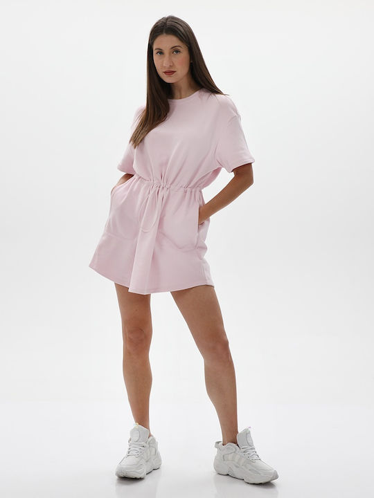 1136836 Summer Mini Dress Pink