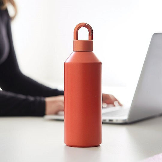 Lexon Lexon Thermosflasche Rostfreier Stahl / Kunststoff 500ml Orange