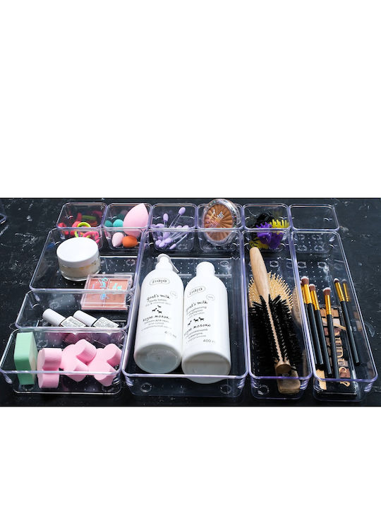 Organizator De Sertar Transparent 6 Bucăți