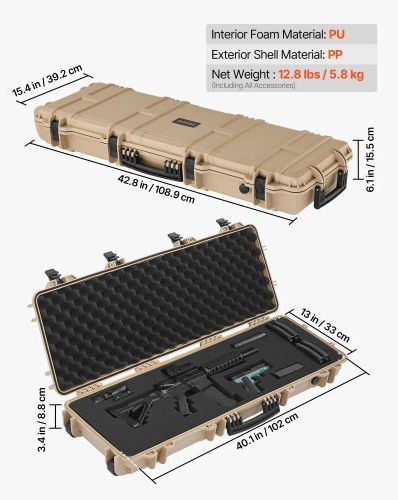 Vevor Khaki Carbine Case 101.6cm