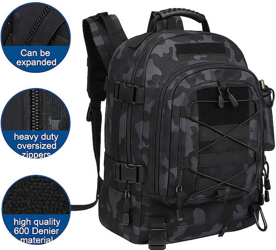 Rucsac Militar Rucsacuri Negru 64lt
