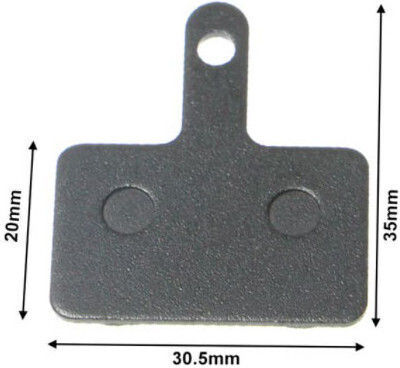 Set de Plăcuțe de Frână pentru Bicicletă Scooter 01b
