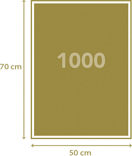 Clementoni Cle Puzzle 1000 Compact Eiffel Tower 39703