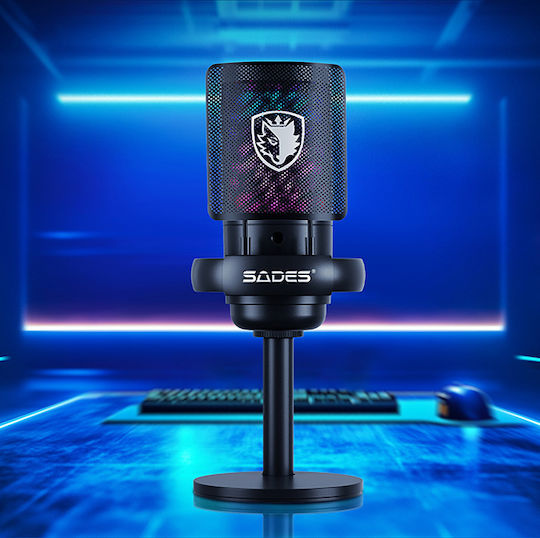 Sades Tyto Μικρόφωνο USB Shock Mounted