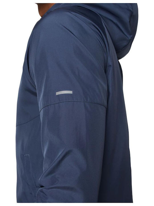 Repel Miler Athletic Jacket Waterproof Blue