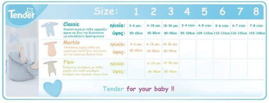 Tender Winter Sleeping Bag with Feet Classic 2.5 Tog Blue