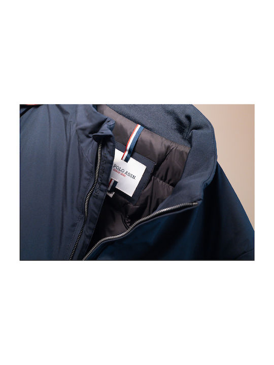 Assn Jacket Bomber Blue Nero