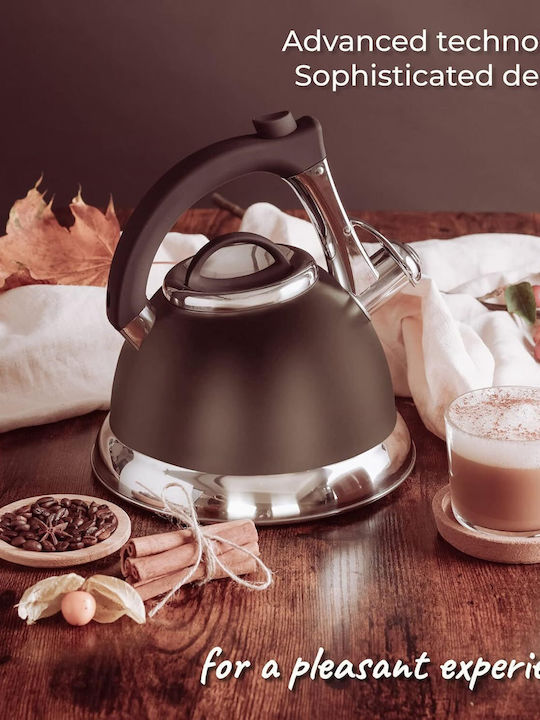 Kettle Stainless Steel Gray 2800ml