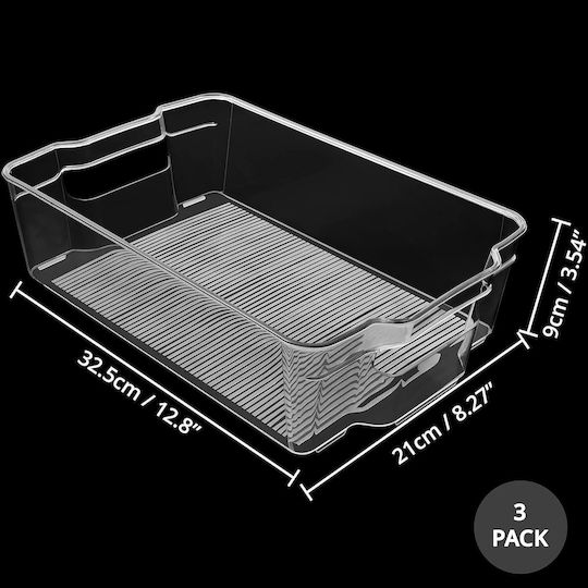Coș Organizare Frigider Uz General 32.5x21x9cm