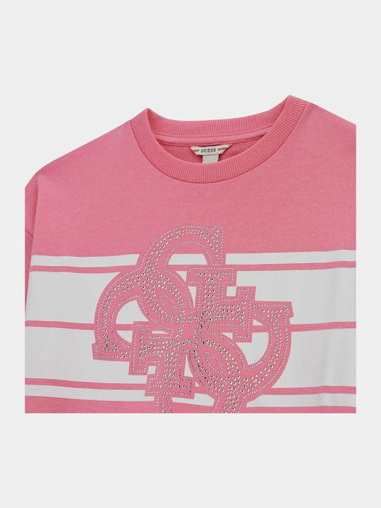 Kids Sweatshirt Bright Pink Active