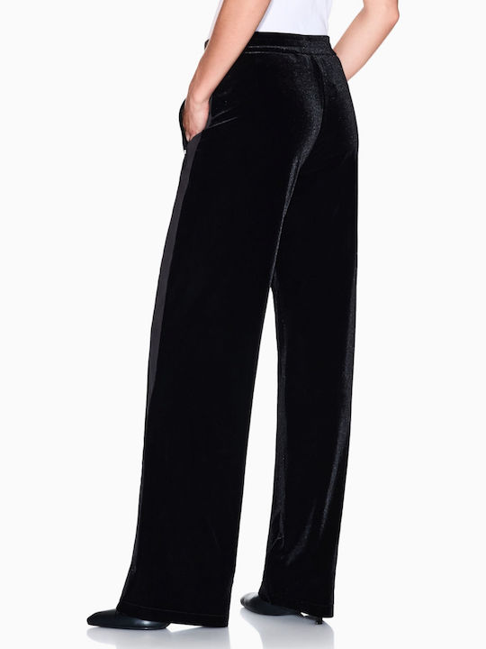 Armani Exchange Γυναικείο Υφασμάτινο Παντελόνι Μαύρο