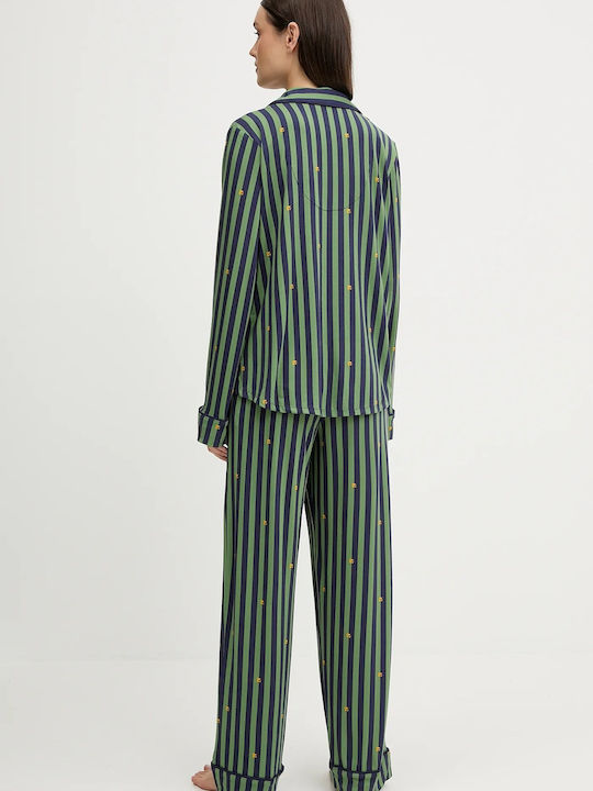 DKNY Set Pijamale pentru Femei Navy