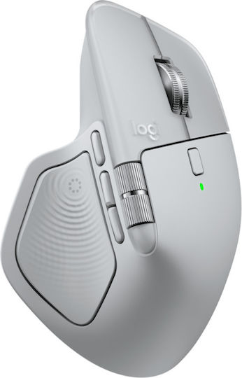 Logitech MX Master 4 Wireless Ergonomic Bluetooth Mouse Pale Grey