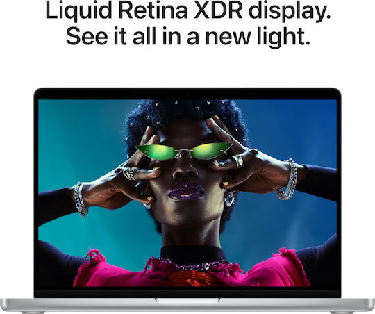 Apple MacBook Pro 14.2" IPS Retina Display 120Hz (M5-10-Core/24GB/1TB SSD/10-Core GPU) Silver (GR Keyboard)
