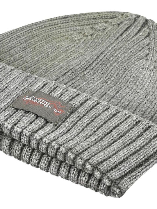 Beanie Beanie Knitted in Khaki color