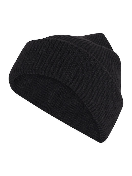 Beanie Unisex Beanie Knitted in Black color